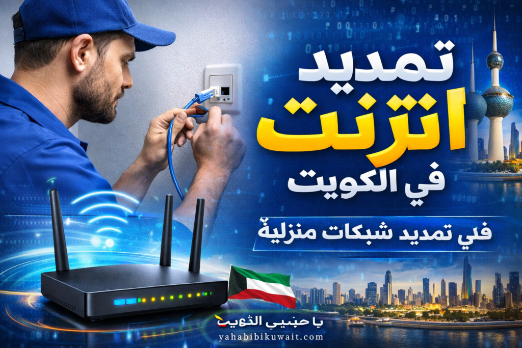 تمديد انترنت في الكويت