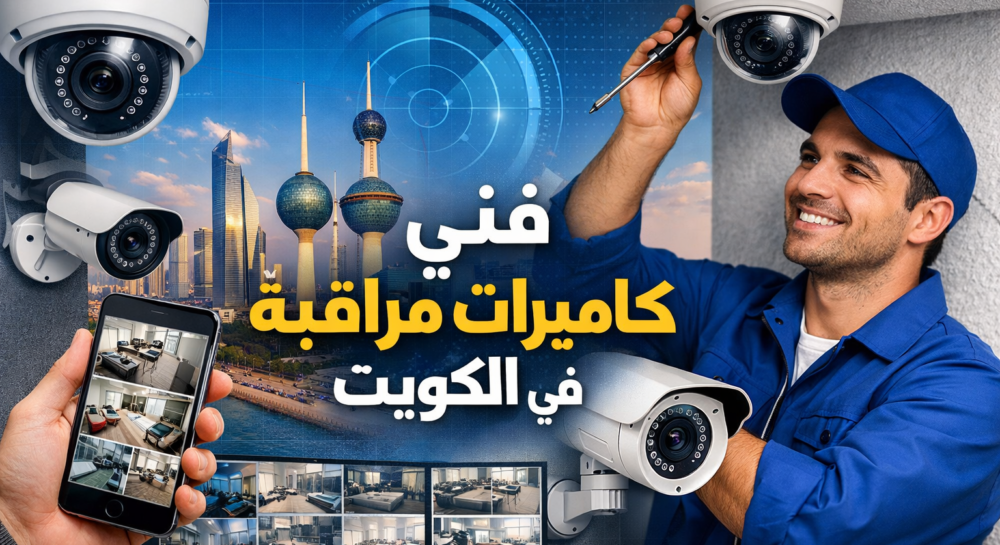فني كاميرات مراقبة في الكويت