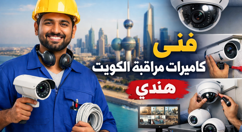 فني كاميرات مراقبة الكويت هندي