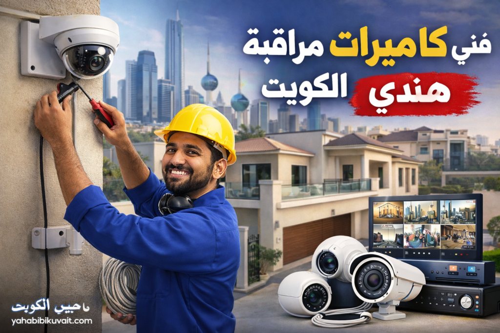 فني كاميرات مراقبة الكويت هندي