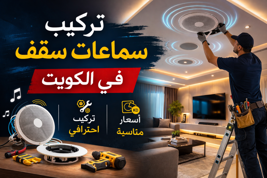 تركيب سماعات سقف في الكويت