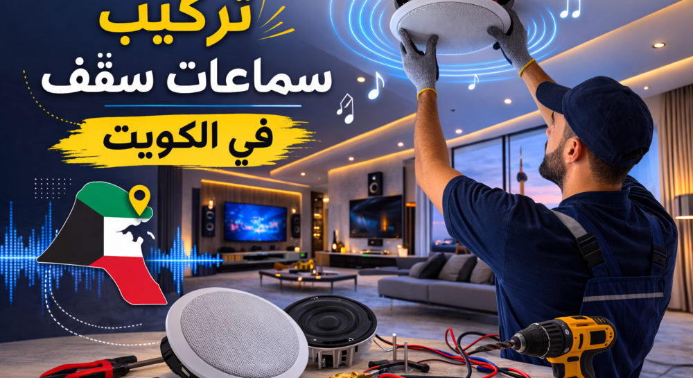 تركيب سماعات سقف في الكويت
