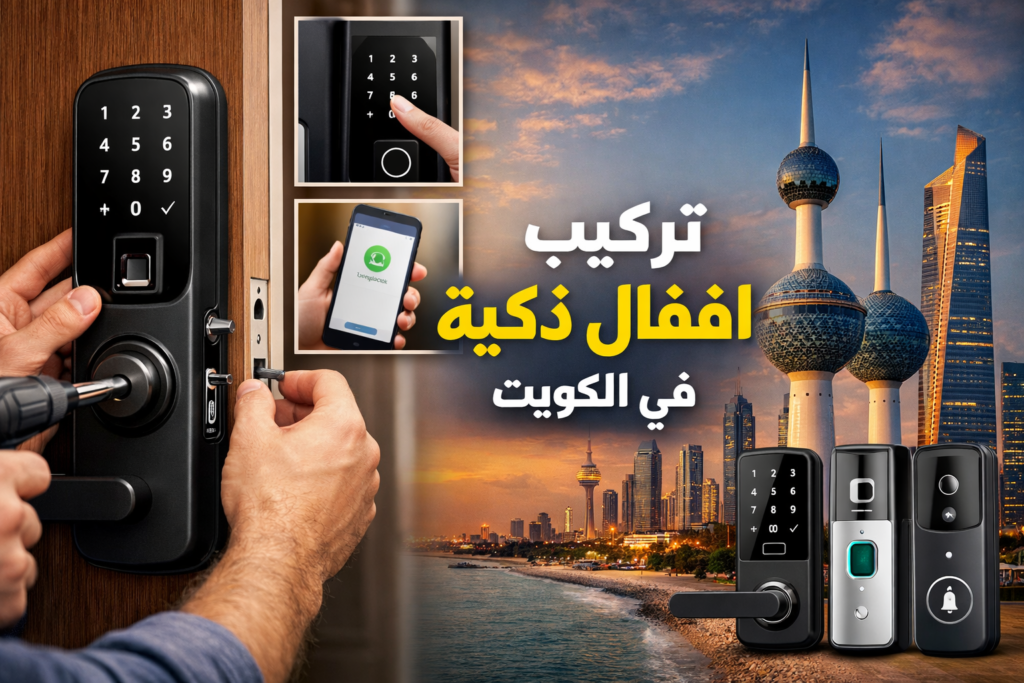 تركيب اقفال ذكية في الكويت