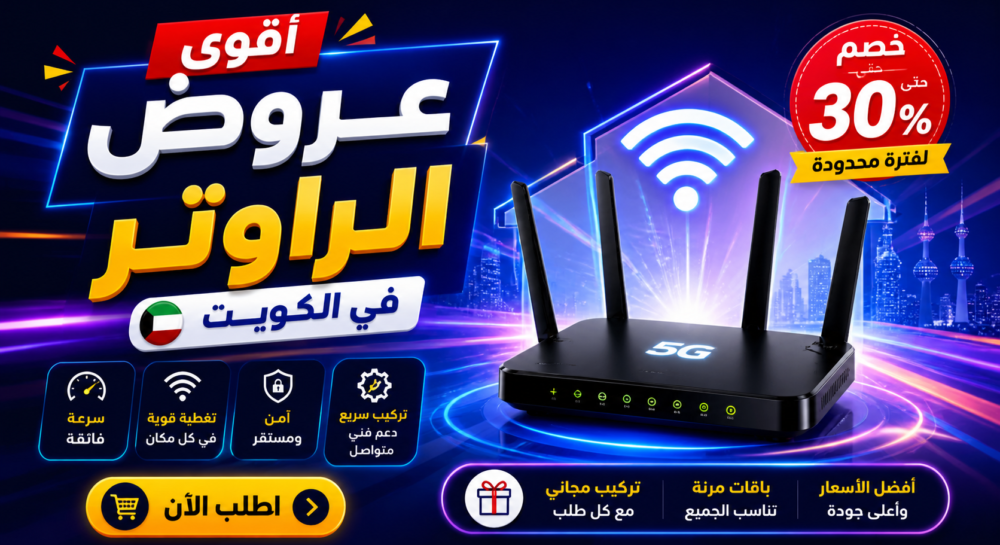 عروض الراوتر في الكويت